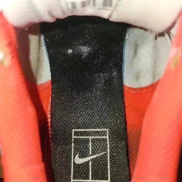 Nike Mens Air Zoom Vaporx HC White Tennis Shoes Size 10 - Picture 7 of 11